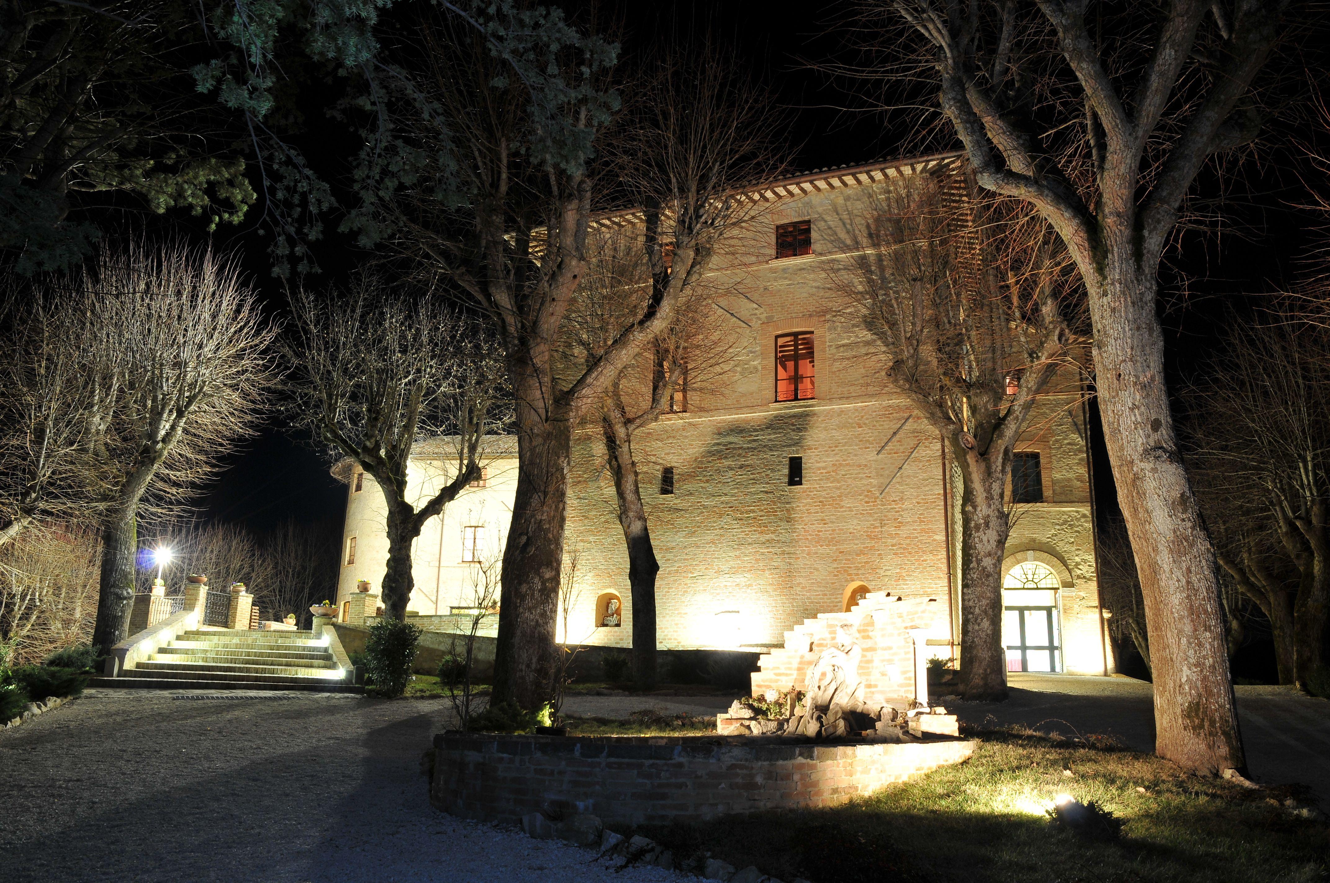 Villa Castello Di Baccaresca Branca Exterior foto