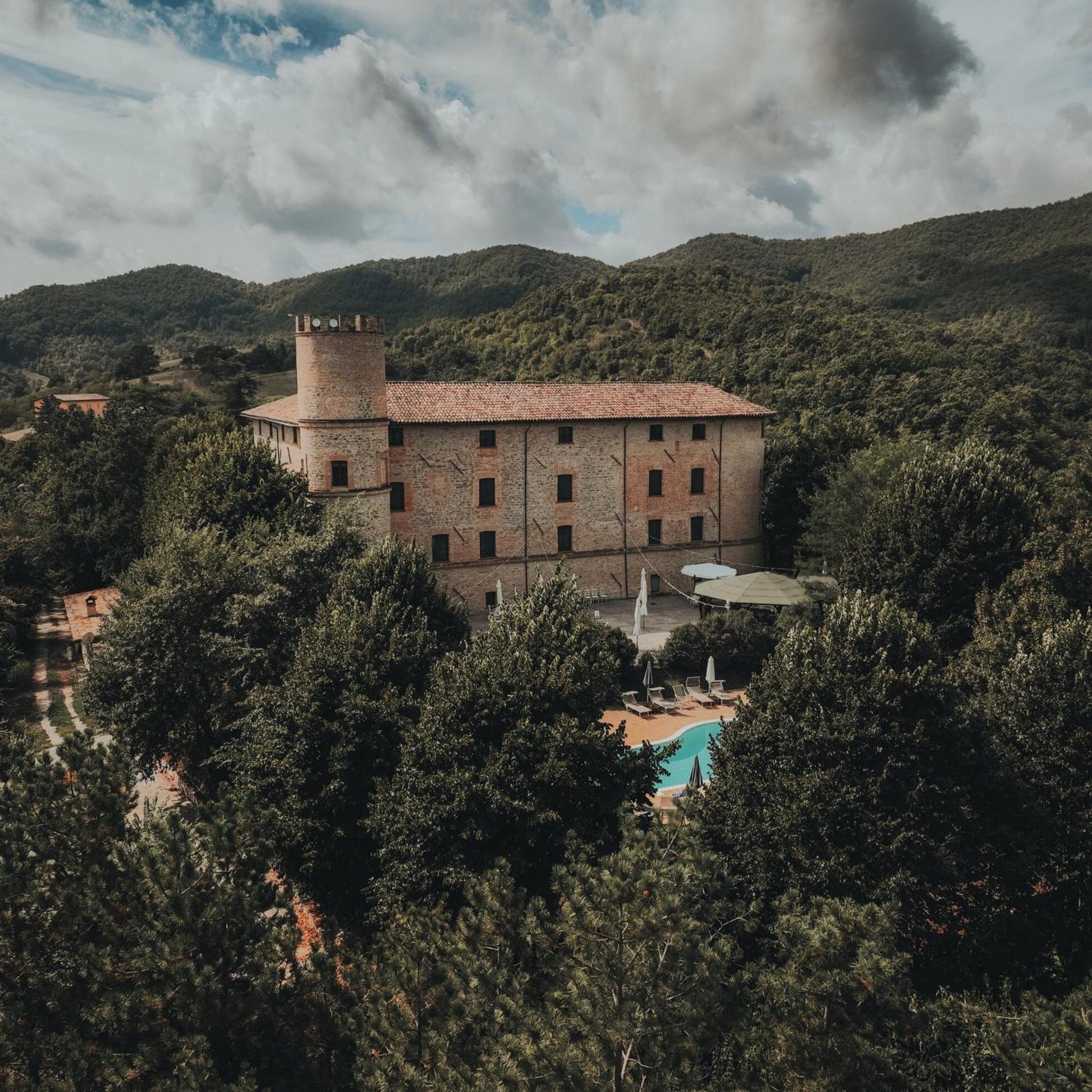 Villa Castello Di Baccaresca Branca Exterior foto